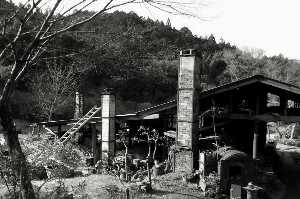 Japanese ceramist studio